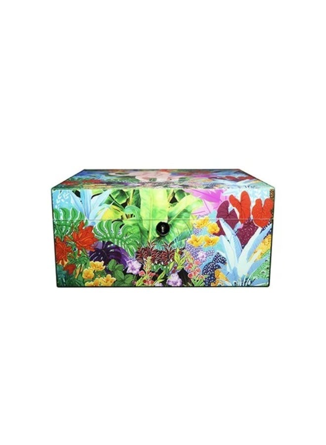 Hemingway Luxury Wooden Cigar Humidor Box, 200 Capacity | Premium Handcrafted Elephant design with Key Lock - Image 4